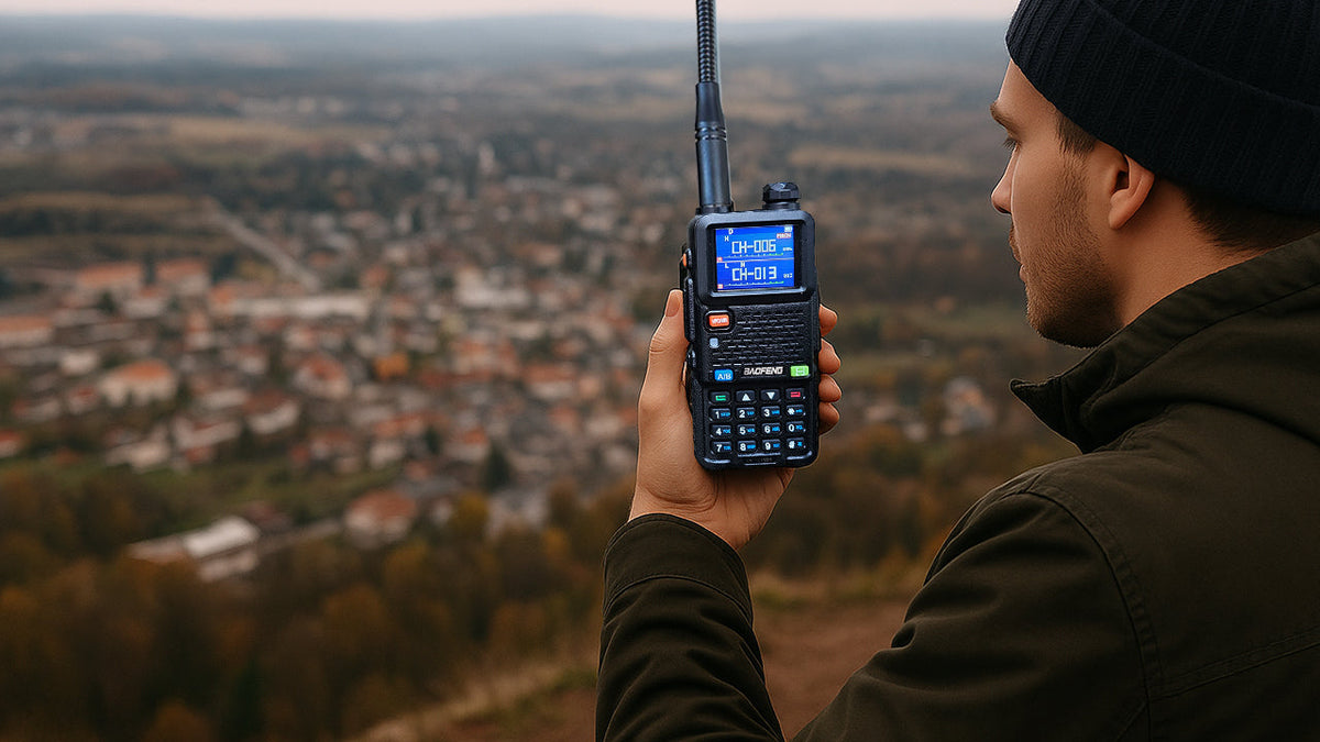 How Far Can a GMRS Radio Really Go? Handheld, Base Station, and Repeater Range Compared