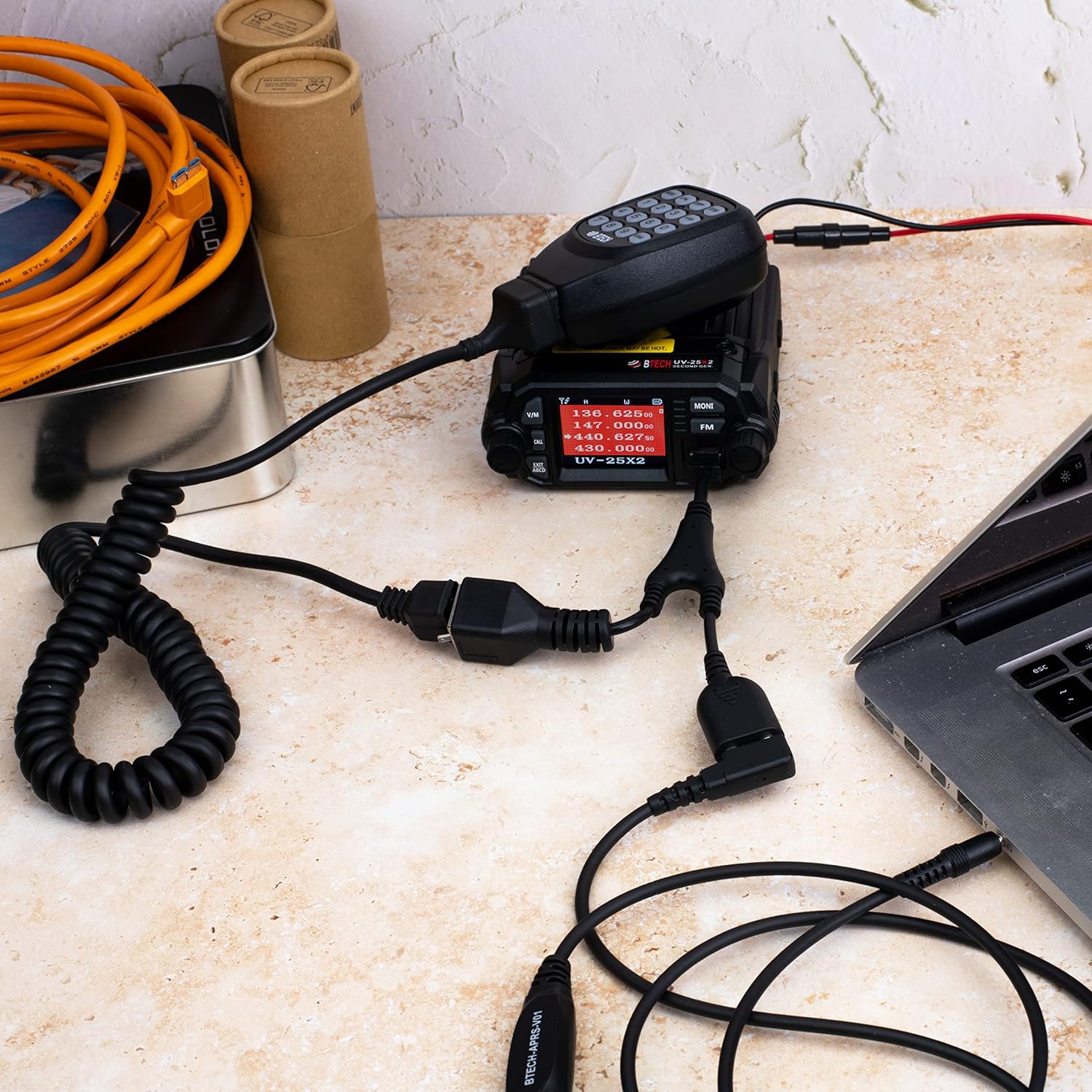 BTECH UV-25X4 25W Mini-Mobile Radio — Custom Programmed to Your Address