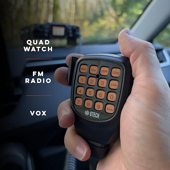 BTECH UV-50X2 Ham Mobile Radio — Custom Programmed to Your Address
